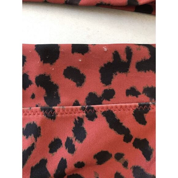 H&M Bikini Set Multicolor Animal Print Swimwear FLAWS - Picture 4 of 10